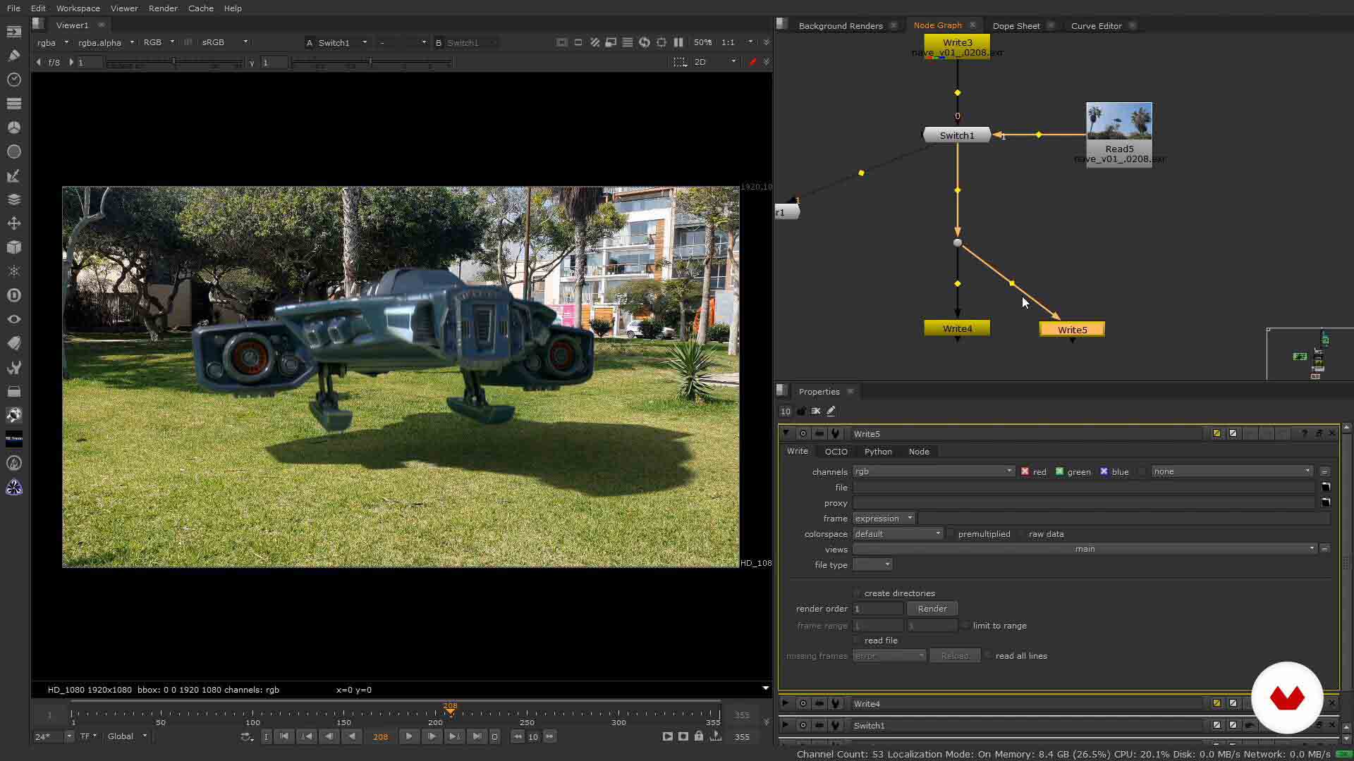 3D Modeling and Compositing